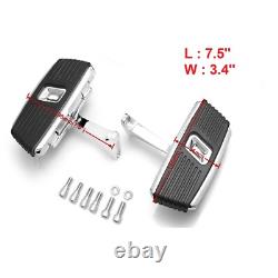 Floorboards Footboards Kahuna Rider Driver Passenger For Harley Road Glide 93-23