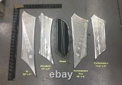Floorboards for Harley Baggers Chrome-E-O XL ALL CHROME 22x5, Rider Boards