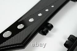 Floorboards for Harley Baggers Chrome-E-O XL BLACK Contrast 22x5, Rider Boards