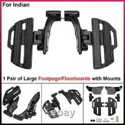 Foldable, Adjustable Passenger Floorboards Rear Footboards For Indian Roadmaster