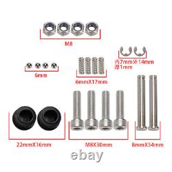 Foldable, Adjustable Passenger Floorboards Rear Footboards For Indian Roadmaster