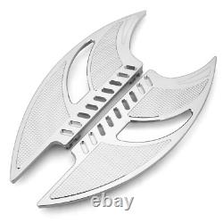 For Harley 2000-up Touring Street Road Glide Chrome Rider Floorboard 12-16 FLD