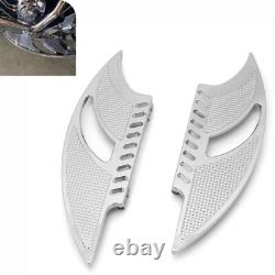 For Harley 2000-up Touring Street Road Glide Chrome Rider Floorboard 12-16 FLD