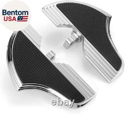 For Harley Davidson Floorboards Touring Street Road Glide Passenger Defiance Flo
