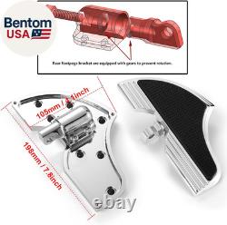 For Harley Davidson Floorboards Touring Street Road Glide Passenger Defiance Flo