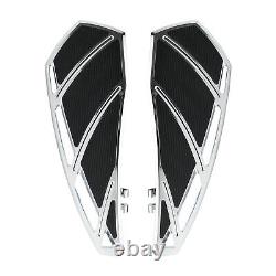 For Harley FLD Dyna 12-16, FL Softail 86-17, Touring/Trike 86+ Rider Floorboards