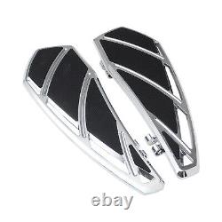 For Harley FLD Dyna 12-16, FL Softail 86-17, Touring/Trike 86+ Rider Floorboards