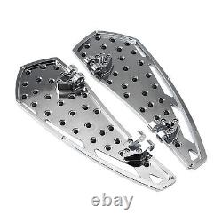 For Harley FLD Dyna 12-16, FL Softail 86-17, Touring/Trike 86+ Rider Floorboards