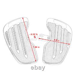 For Harley Models With Male Mount-Style Footpeg Supports Passenger Floorboards