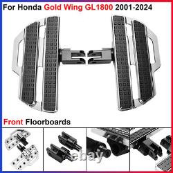 For Honda Gold Wing GL1800 2001-2024, 1 Pair of Aluminum Alloy Rider Floorboards