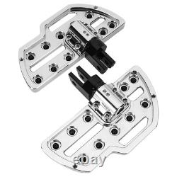 For Honda Gold Wing GL1800 2001-2024, 1 Pair of Aluminum Alloy Rider Floorboards