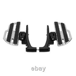 For Indian Challenger Adjustable, Foldable Passenger Floorboards Rear Footboards