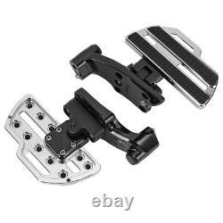 For Indian Challenger Adjustable, Foldable Passenger Floorboards Rear Footboards