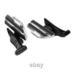 For Indian Challenger Adjustable, Foldable Passenger Floorboards Rear Footboards