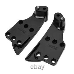 For Indian Challenger Adjustable, Foldable Passenger Floorboards Rear Footboards