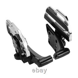 For Indian Challenger Adjustable, Foldable Passenger Floorboards Rear Footboards