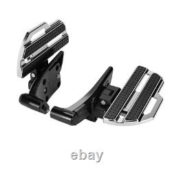 For Indian Challenger Adjustable, Foldable Passenger Floorboards Rear Footboards