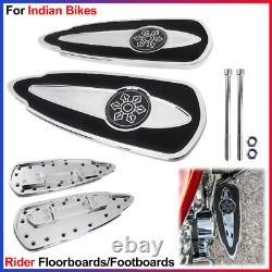 For Indian Challenger, Roadmaster 1 Pair Large Rider Floorboards / Footboards
