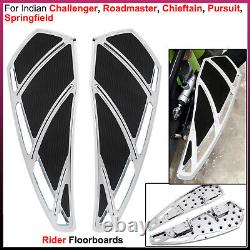 For Indian Challenger Roadmaster Chieftain Pursuit Springfield Rider Floorboards