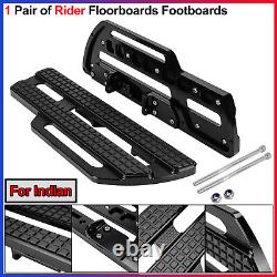 For Indian Models, One Pair of Front Aluminum Rider Large Footpegs / Floorboards