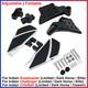 For Indian Roadmaster, Challenger, Chieftain Foldable Rear Floorboards Chrome