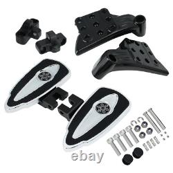 For Indian Roadmaster, Challenger, Chieftain Passenger Floorboards with Mounts