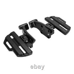 For Indian Roadmaster Foldable, Adjustable Passenger Floorboards Rear Footboards