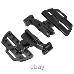 For Indian Roadmaster Foldable, Adjustable Passenger Floorboards Rear Footboards