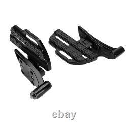 For Indian Roadmaster Foldable, Adjustable Passenger Floorboards Rear Footboards
