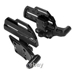 For Indian Roadmaster Foldable, Adjustable Passenger Floorboards Rear Footboards