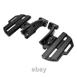 For Indian Roadmaster Foldable, Adjustable Passenger Floorboards Rear Footboards