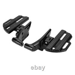 For Indian Roadmaster Foldable, Adjustable Passenger Floorboards Rear Footboards