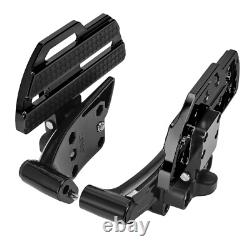 For Indian Roadmaster Foldable, Adjustable Passenger Floorboards Rear Footboards