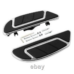 Front Driver Rider Floorboard Fit For Harley Touring 1986-2023 Softail Fat Boy