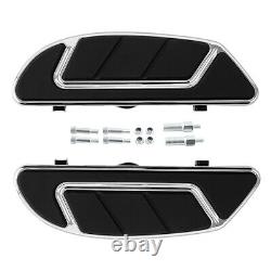 Front Driver Rider Floorboard Fit For Harley Touring 1986-2023 Softail Fat Boy