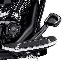 Front Driver Rider Floorboard Fit For Harley Touring 1986-2023 Softail Fat Boy