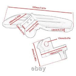 Front Floorboards For Kawasaki Eliminator 500/SE Wide Footpegs Rider Footboards