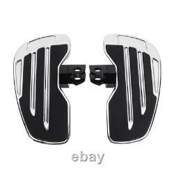Front Floorboards For Kawasaki Eliminator 500/SE Wide Footpegs Rider Footboards