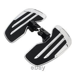 Front Floorboards For Kawasaki Eliminator 500/SE Wide Footpegs Rider Footboards