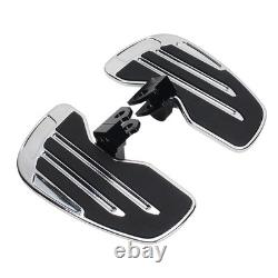 Front Floorboards For Kawasaki Eliminator 500/SE Wide Footpegs Rider Footboards