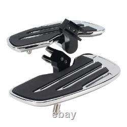 Front Floorboards For Kawasaki Eliminator 500/SE Wide Footpegs Rider Footboards