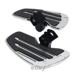 Front Floorboards For Kawasaki Eliminator 500/SE Wide Footpegs Rider Footboards