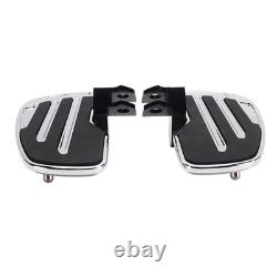 Front Floorboards For Kawasaki Eliminator 500/SE Wide Footpegs Rider Footboards