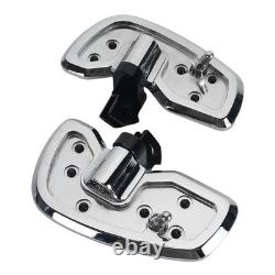 Front Floorboards For Kawasaki Eliminator 500/SE Wide Footpegs Rider Footboards