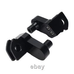 Front Floorboards For Kawasaki Eliminator 500/SE Wide Footpegs Rider Footboards