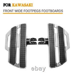 Front Floorboards For Kawasaki Vulcan S EN650 Rider Footboards Footrest 2015-ON