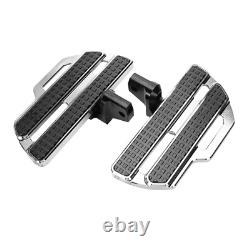 Front Footboard Floorboard For BMW R18/Classic K34 2020-23 Rider Footpeg Chrome