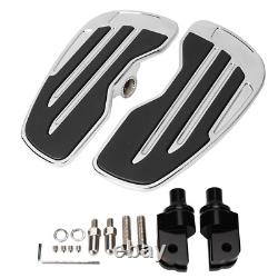 Front Footboards Chrome Rider Floorboards For Honda Gold Wing GL1800 2001-2024