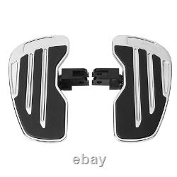 Front Footboards Chrome Rider Floorboards For Honda Gold Wing GL1800 2001-2024