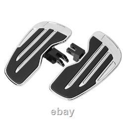 Front Footboards Chrome Rider Floorboards For Honda Gold Wing GL1800 2001-2024